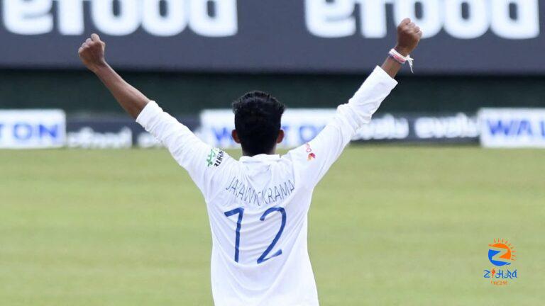 ICC Test rankings – Sri Lanka’s Praveen Jayawickrama bursts into top 50 after 11-wicket haul on debut