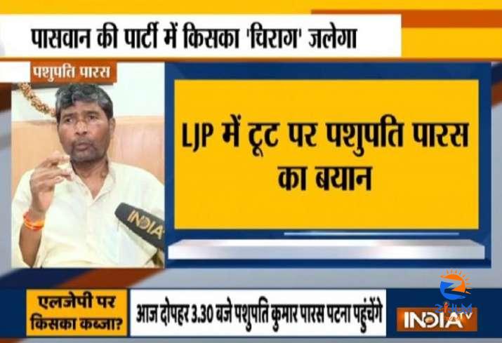 ‘Pick & choose’: Pashupati Paras’ veiled attack on nephew Chirag as LJP splits wide open