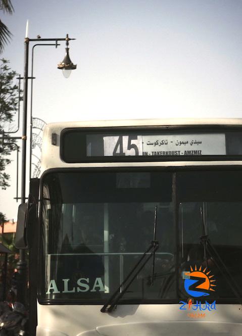 Tips on taking local city bus in Marrakech