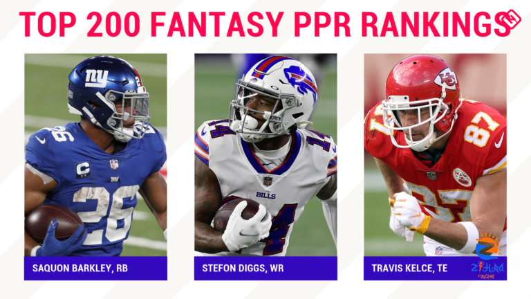 2021 Fantasy Football PPR Rankings: Top 200 Cheat Sheet