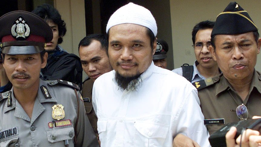 Indonesian officials arrest suspected key figure in Jemaah Islamiah, group behind the Bali bombings