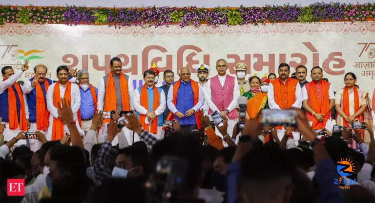 Gujarat: 24 ministers sworn into Gujarat Cabinet; not a single induction from Rupani-led ministry