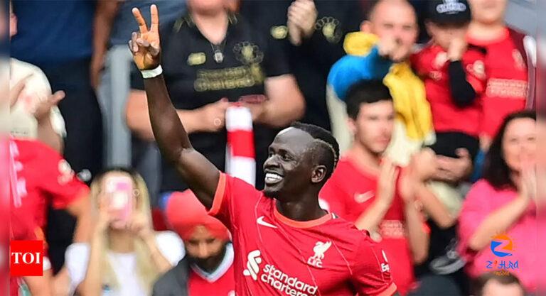 Sadio Mane: Ton-up for Sadio Mane as Liverpool down Crystal Palace 3-0 | Football News