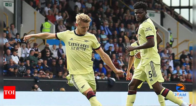 burnley: Odegaard curler gives Arsenal win at Burnley in Premier League | Football News