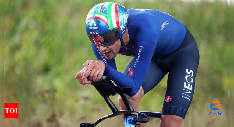 ganna: Italian cyclist Filippo Ganna retains world time-trial crown | More sports News