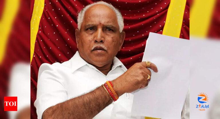 Several Congress legislators ready to join BJP: Yediyurappa | Bengaluru News