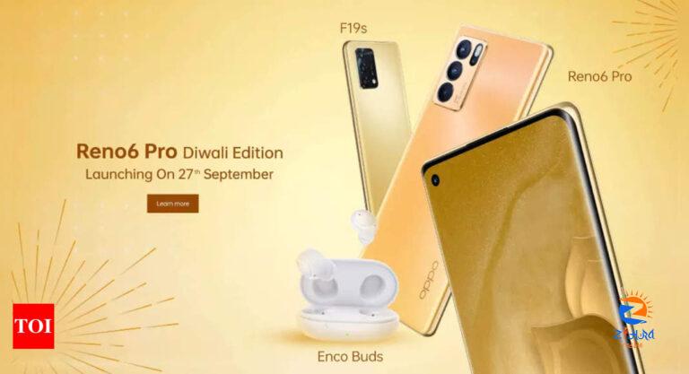 Oppo Reno6 Pro 5G Diwali Edition: Oppo Reno6 Pro 5G Diwali Edition to launch on September 27