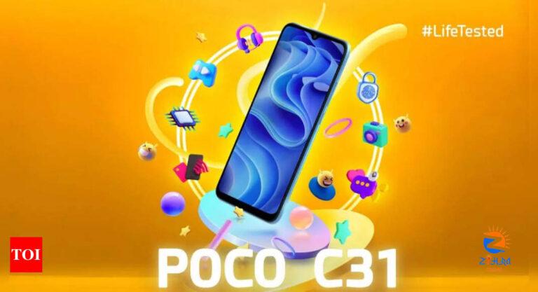 poco: Poco C31 specs revealed before launch on September 30