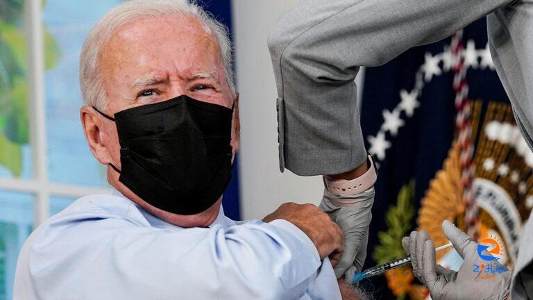 President Biden gets Pfizer booster shot