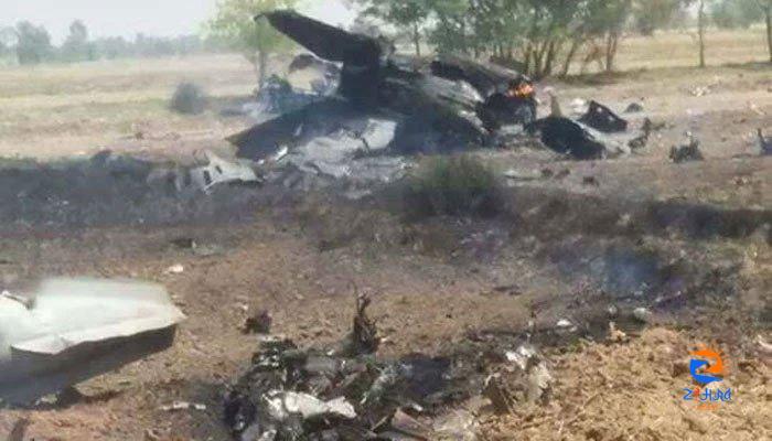 PAF trainer jet crashes near Mardan