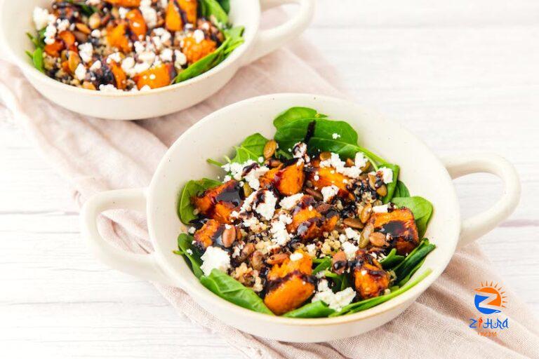 Fall Butternut Squash, Feta, and Quinoa Salad