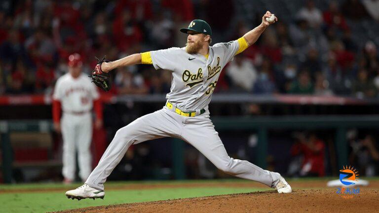 Athletics bullpen shuts door on Angels in 5-4 victory