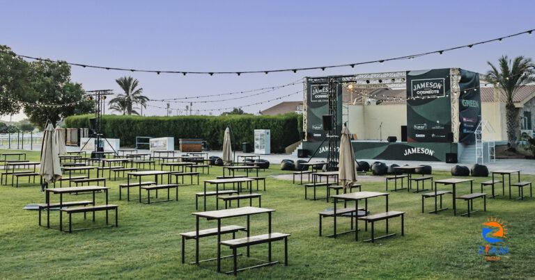 This green Abu Dhabi space will stage a pub garden with live music