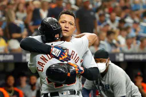 Candelario And Garneau Homer, Tigers Beat Rays 4-3