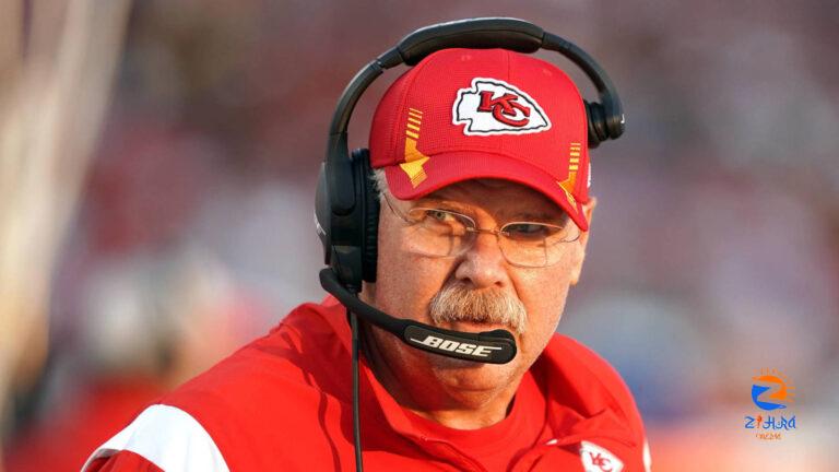 Andy Reid leaves stadium in ambulance as precaution after falling ill