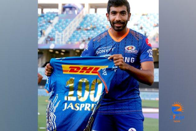 Bumrah dons Mumbai Indians jersey for 100th time