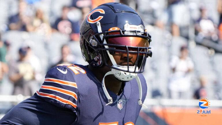 Bears star Khalil Mack leaves game with foot injury