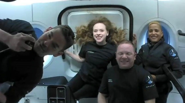 A ukulele in space? Inspiration4 crew shows a playful side in orbit