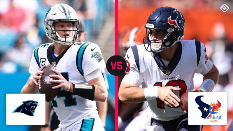 Panthers vs. Texans live score, updates, highlights from NFL ‘Thursday Night Football’ game