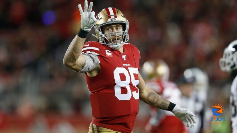 George Kittle’s celebration, explained: How wrestling inspired 49ers TE’s unique hand gesture