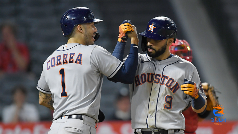 Astros cruise to a 10-0 victory over Angels behind Marwin Gonzalez’s grand slam