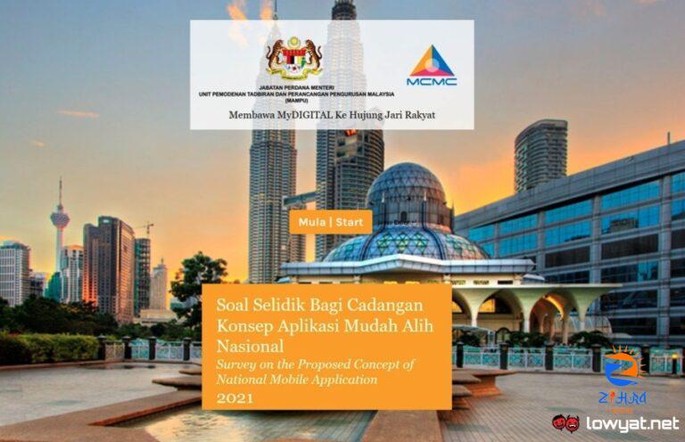 MCMC Launches A Survey To Determine Rakyat’s Interest In The National Mobile App