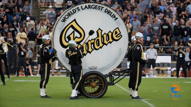 Purdue band’s ‘Largest in the World’ drum won’t be on field for Notre Dame game