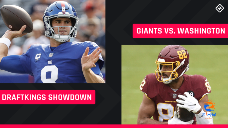 Thursday Night Football DraftKings Picks: NFL DFS lineup advice for Week 2 Giants-Washington Showdown tournaments