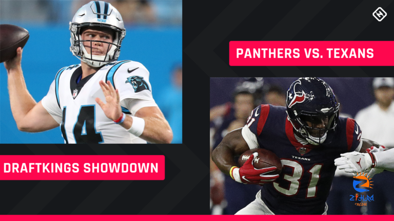 Thursday Night Football DraftKings Picks: NFL DFS lineup advice for Week 3 Panthers-Texans Showdown tournaments