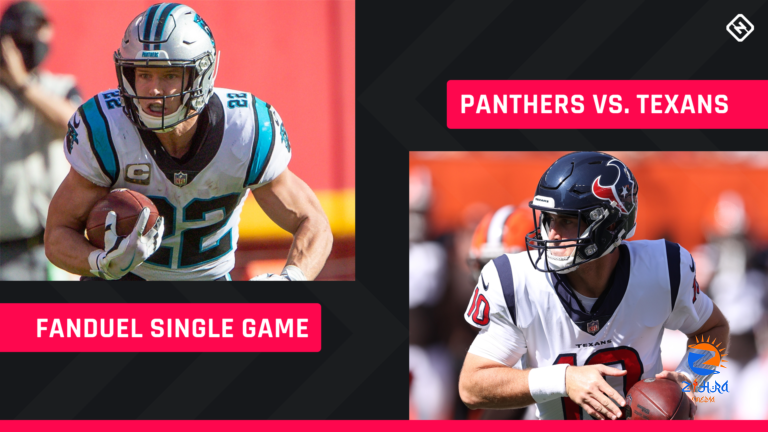 Thursday Night Football FanDuel Picks: NFL DFS lineup advice for Week 3 Panthers-Texans single-game tournaments