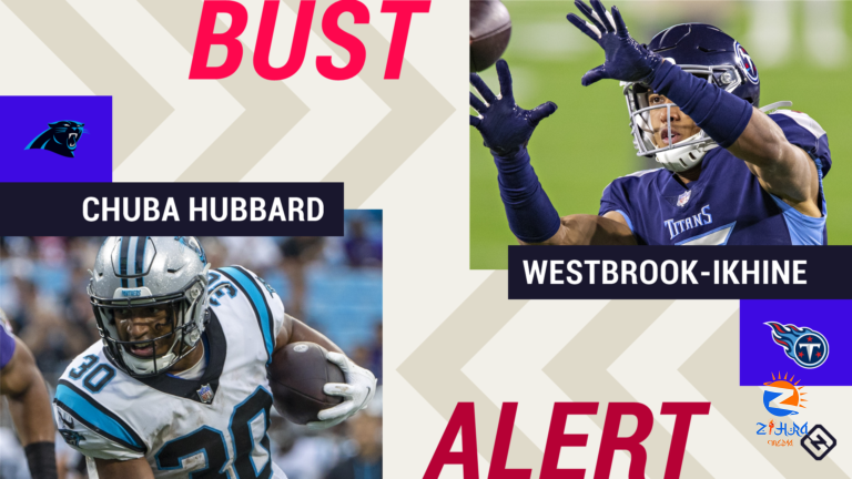 Week 4 Fantasy Busts: Chuba Hubbard, Nick Westbrook-Ikhine among matchup worries