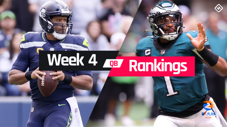 Fantasy QB Rankings Week 4: Who to start, sit at quarterback in fantasy football