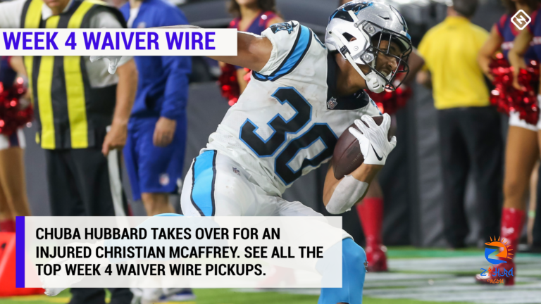 Best fantasy football waiver wire pickups for Week 4