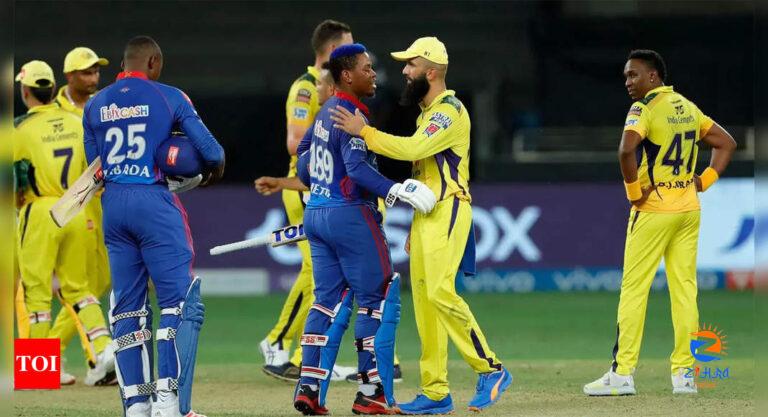 Delhi Capitals vs Chennai Super Kings Highlights: Delhi scrape past Chennai to go top | Cricket News