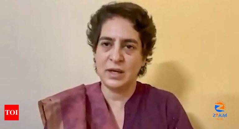 priyanka: ‘Illegally confined, not allowed to meet lawyer’: Priyanka Gandhi on her detention | India News