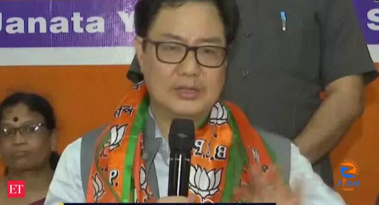 ‘What’s happening in Bengal can’t be compared with other incidents’: Rijiju on Lakhimpur violence – The Economic Times Video