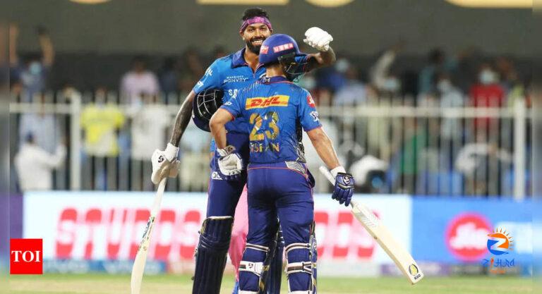 IPL 2021: Mumbai Indians crush Rajasthan Royals to stay alive – The big match highlights | Cricket News