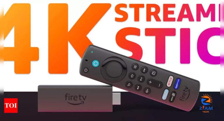 Amazon releases Fire TV Stick 4K Max streaming device at Rs 6,499