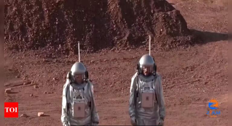 In a rocky Israeli crater, scientists simulate life on Mars