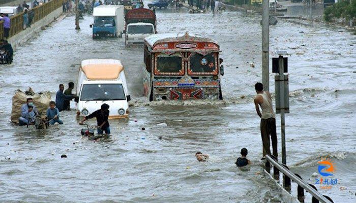 Met office forecasts 150mm rain in Karachi, urban flooding expected