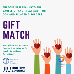 Uniform Advantage announces matching gift of up to $25,000 to benefit the International OCD Foundation