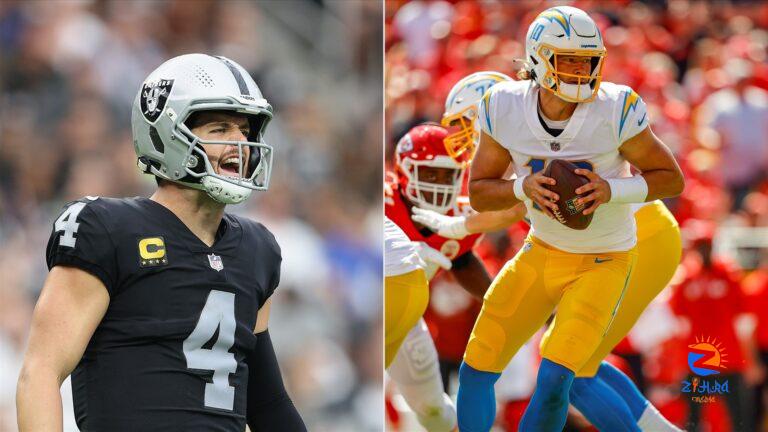 Raiders vs. Chargers live score, updates, highlights from NFL ‘Monday Night Football’ game