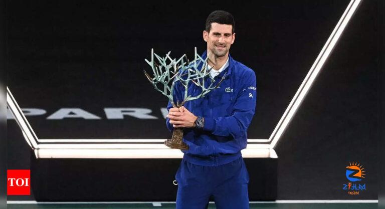 Djokovic downs Medvedev to claim record sixth Paris Masters title | Tennis News