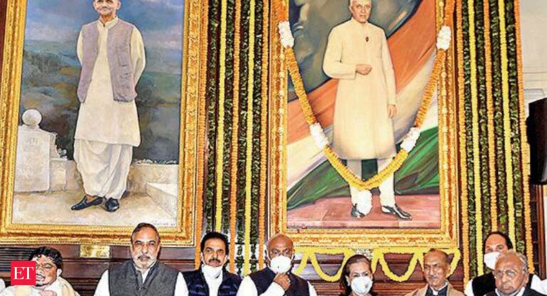 parliament: Ministers, presiding officers give Central Hall function on Jawaharlal Nehru’s birth anniversary a miss