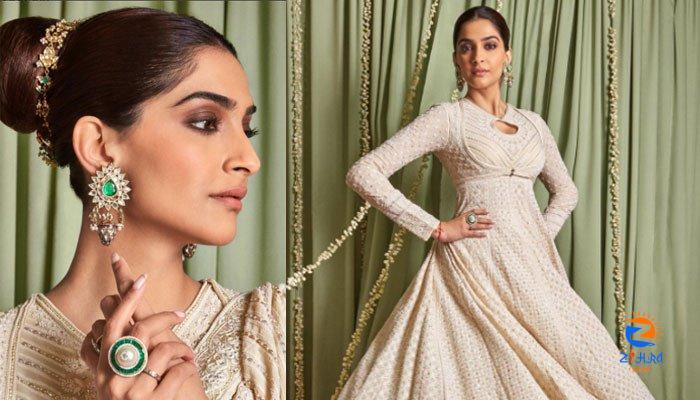 Sonam Kapoor turns into Anarkali as she celebrates Diwali