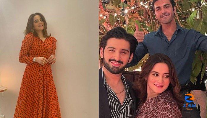 Aiman Khan wants fans to caption her hilarious photo ft.Ahsan Mohsin Ikram