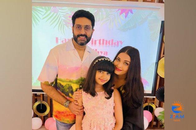 Abhishek Bachchan, Aishwarya Rai share pictures from daughter Aaradhya’s birthday party with adorable notes