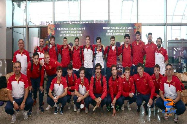 Spain hockey team arrives in Bhubaneswar for Junior World Cup