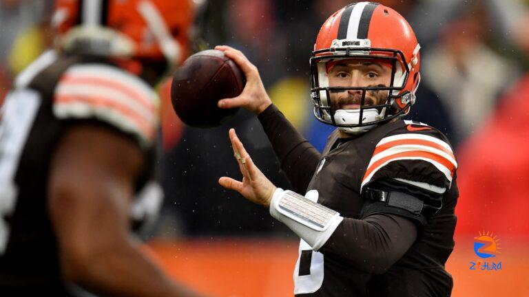 Browns’ Baker Mayfield dodges media after rough performance; wife defends his ‘toughness’