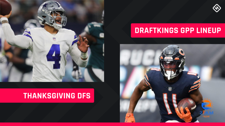 Thanksgiving DraftKings Picks: NFL DFS lineup advice for Week 12 Thursday tournaments